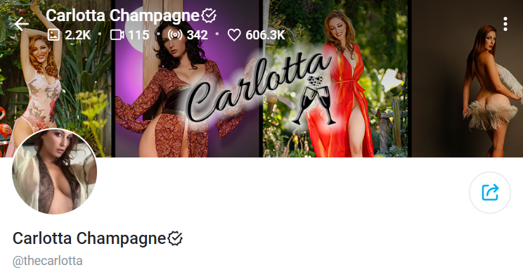 Carlotta Champagne OnlyFans